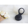 Эрекционное виброкольцо с круглым стимулятором SVAKOM TYLER SRING-01-BLK