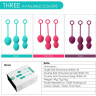 Вагинальные шарики со смещенным центром тяжести SVAKOM NOVA SSYB-VLT