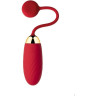 Виброяйцо красное с функцией управления через смартфон SVAKOM ELLA RED SCB-02A-RED